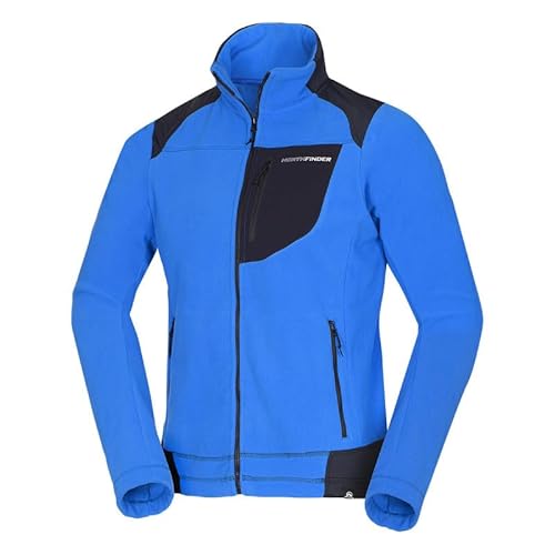 NORTHFINDER Fleecejacke Herren SALVATORE mit Reißverschluss | Fleece Pullover Herren mit einer schnell trocknenden Material | Hydrophile Oberfläche absorbiert Schweiß | Perfekt für Sport von NORTHFINDER
