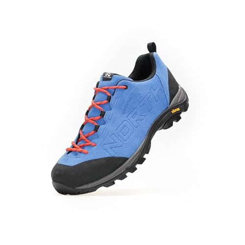 NORTHFINDER Herren-Lederschuhe MERU 1 Blue 45 von NORTHFINDER