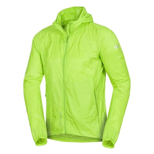 NORTHFINDER Herrenjacke Wasserdicht Verpackbar Multisport Fahrrad Regenjacke Ultraleicht Outdoor Jogging Trekking Running Mountaineering Sportbekleidung Jacke NORTHCOVER - Grün - S von NORTHFINDER