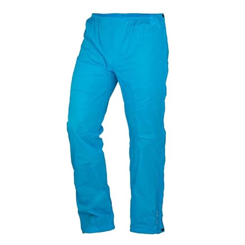 NORTHFINDER Packbare Regenhose Herren, Leichte Fahrrad Überziehhose, wasserdichte Regenüberhose 10 000 mm, Wanderhose Atmungsaktiv, Outdoor Hosen Winddicht, Motorrad Trekkinghose NORTHKIT von NORTHFINDER
