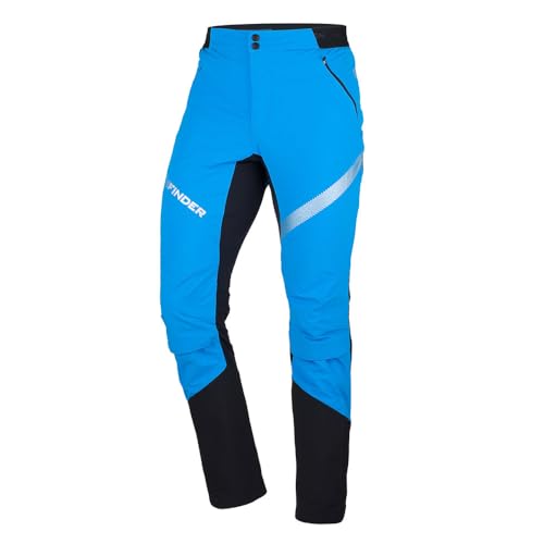 NORTHFINDER Skitourenhose Herren DERESE 2, Sport Warm Fleece Hybridhose, Größe L von NORTHFINDER