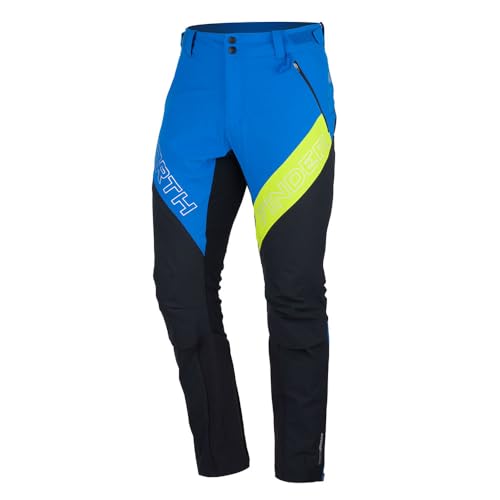 NORTHFINDER Skitourenhose Herren RYSY 2, Sport Warm Fleece Hybridhose, Größe L von NORTHFINDER