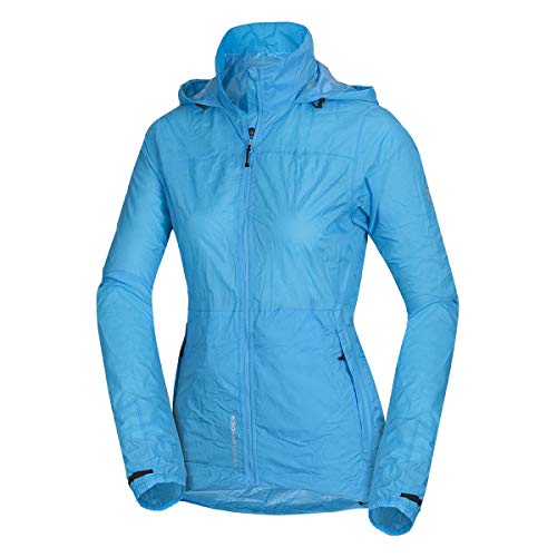 NORTHFINDER Ultraleichte Regenjacke Damen Wasserdicht Atmungsaktiv | Fahrrad Regenjacke Damen Laufjacke Ultraleicht | Windjacke Regenjacke Zusammenfaltbar | Packable Regenjacke Rain Jacket - Blau von NORTHFINDER