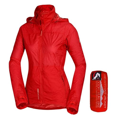 NORTHFINDER Ultraleichte Regenjacke Damen Wasserdicht Atmungsaktiv 10 000 mm | Fahrrad Regenjacke Damen Laufjacke Ultraleicht | Windjacke Regenjacke Zusammenfaltbar | NORTHKIT von NORTHFINDER