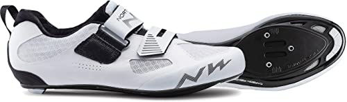 NORTHWADE Unisex Sapatos Est NW Tribute 2 Fahrradschuhe, White, 43 EU von Northwave