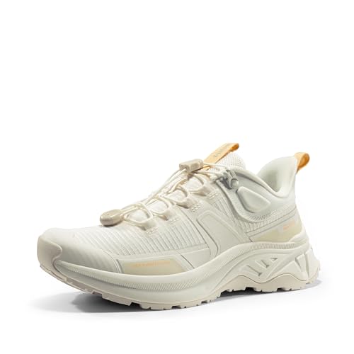 NORTIV 8 Damen Wanderschuhe leichte atmungsaktive Mesh Trekking Outdoor Arbeitsschuhe,Size 41.5,Beige,SNHS239W von NORTIV 8