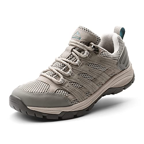 NORTIV 8 Damen Wanderschuhe rutschfest Outdoorschuhe Trekkingschuhe Atmungsaktiv Hiking Wanderhalbschuhe Wander Schuhe SNHS222W GRAU NORTIV 8 Damen Wanderschuhe rutschfest Outdoorschuhe Trekkingschuhe Atmungsaktiv Hiking Wanderhalbschuhe Wander Schuhe SNHS222W GRAU von NORTIV 8