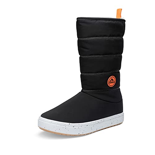 NORTIV 8 Damen Winterstiefel Warm Gefütterte Schneestiefel Winterschuhe Winter Stiefel Kurzschaft Stiefel Boots Schuhe Schwarz Größe 36 (EUR) SNSB2211W-E von NORTIV 8