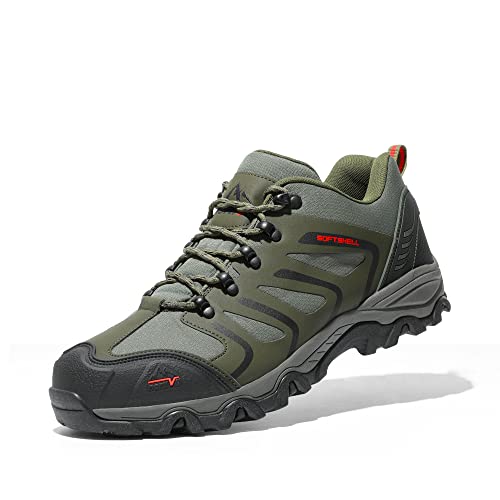 NORTIV 8 Herren wasserdichte Wanderschuhe Low Top Leichte Outdoor Trekking Camping Trail Wanderschuhe,Size 41.5,Armee/Grün/Schwarz/Orange,160448_Low-W NORTIV 8 Herren wasserdichte Wanderschuhe Low Top Leichte Outdoor Trekking Camping Trail Wanderschuhe,Size 41.5,Armee/Grün/Schwarz/Orange,160448_Low-W von NORTIV 8