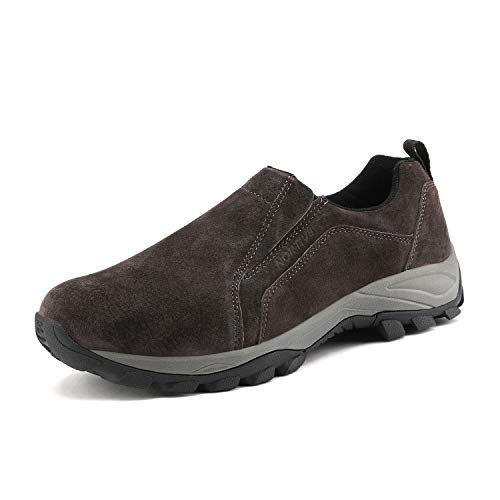 NORTIV 8 Herren wasserdichte Wanderschuhe Low Top Leichte Outdoor Trekking Camping Trail Wanderschuhe,Size 41.5,Braun,JS19007M von NORTIV 8