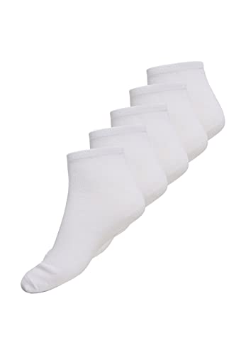 NORVIG Men's 5-Pack Mens Footies, White, 40-46 von NORVIG