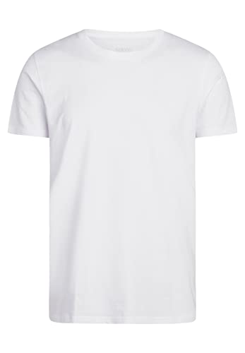 NORVIG Men's O-Neck S/S White T-Shirt, 3XL von NORVIG