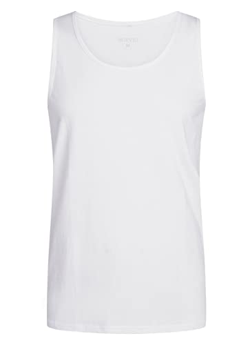 NORVIG Men's Tank Top White Undershirt, 3XL von NORVIG