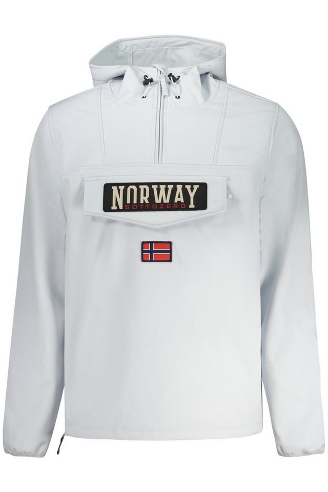 NORWAY 1963 Outdoorjacke Graue Herren-Softshelljacke mit Kapuze und praktischen Reißverschlüs NORWAY 1963 Outdoorjacke Graue Herren-Softshelljacke mit Kapuze und praktischen Reißverschlüs von NORWAY 1963