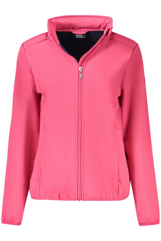 NORWAY 1963 Outdoorjacke Damen Softshell-Jacke in Pink mit herausnehmbarer Kapuze und Fleece NORWAY 1963 Outdoorjacke Damen Softshell-Jacke in Pink mit herausnehmbarer Kapuze und Fleece von NORWAY 1963