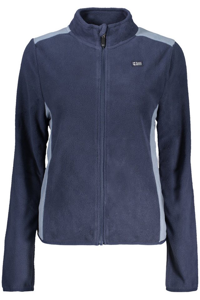 NORWAY 1963 Sweatshirt Damen Fleece-Sweatshirt: Blau mit Reißverschluss von NORWAY 1963