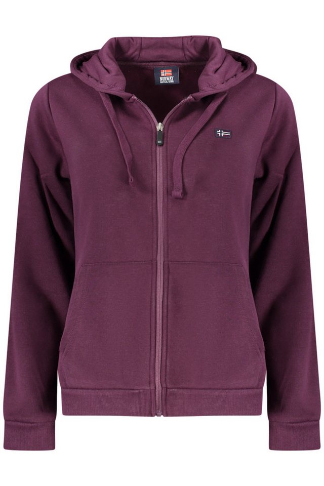 NORWAY 1963 Sweatshirt Gefüttertes Damen Kapuzen-Sweatshirt lila mit von NORWAY 1963