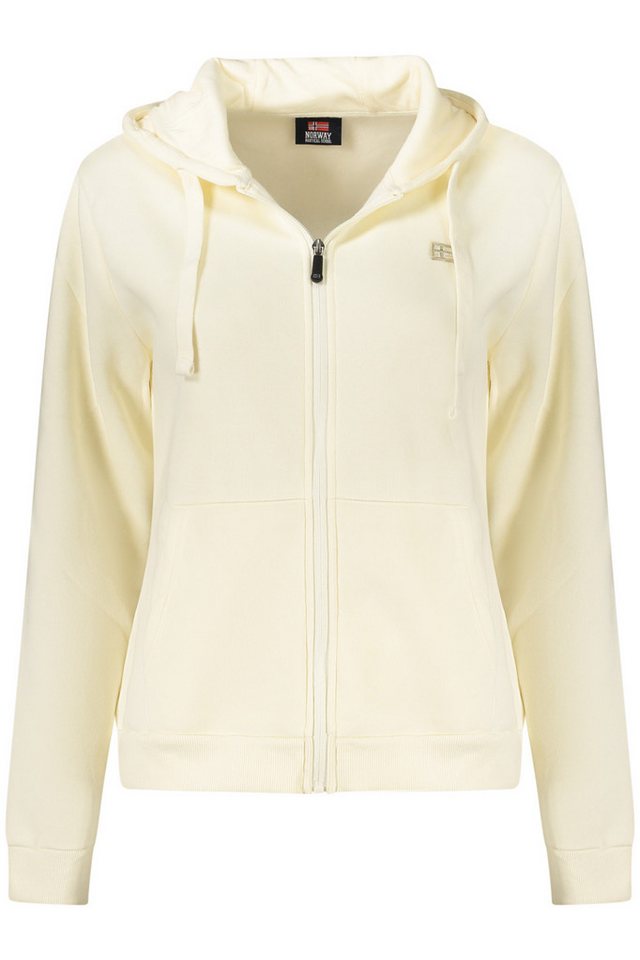 NORWAY 1963 Sweatshirt Weißes Norwegen 1963 Damen-Zip-Sweatshirt: von NORWAY 1963