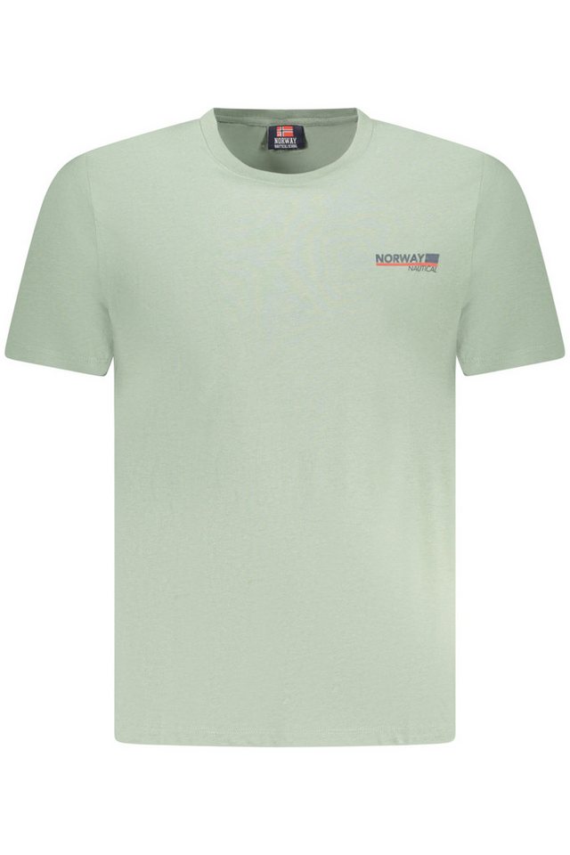 NORWAY 1963 T-Shirt Herren Kurzarm T-Shirt in Grün mit Druck und Logo von NORWAY 1963