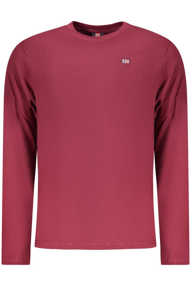 NORWAY 1963 T-Shirt Stylisches Herren Langarmshirt mit Rundhals und von NORWAY 1963