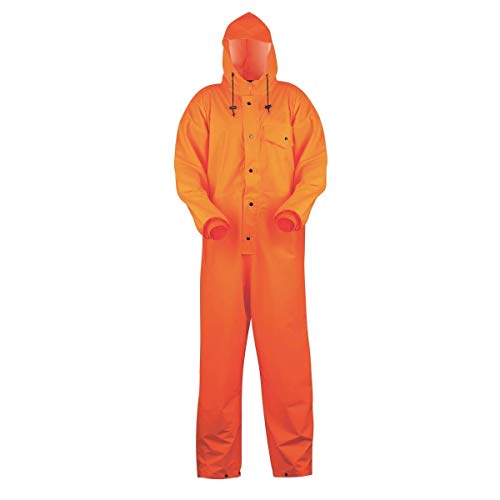 NORWAY CAROLINENSIEL PU-Overall Orange Regenanzug XXL von NORWAY