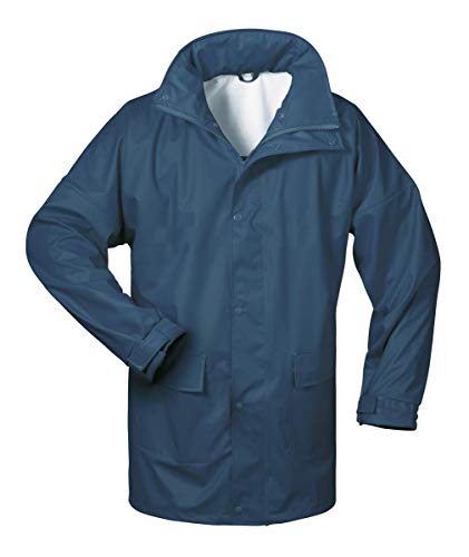 Norway PU Regen-Jacke mit Kapuze - Marine - Größe: XL Norway PU Regen-Jacke mit Kapuze - Marine - Größe: XL von NORWAY