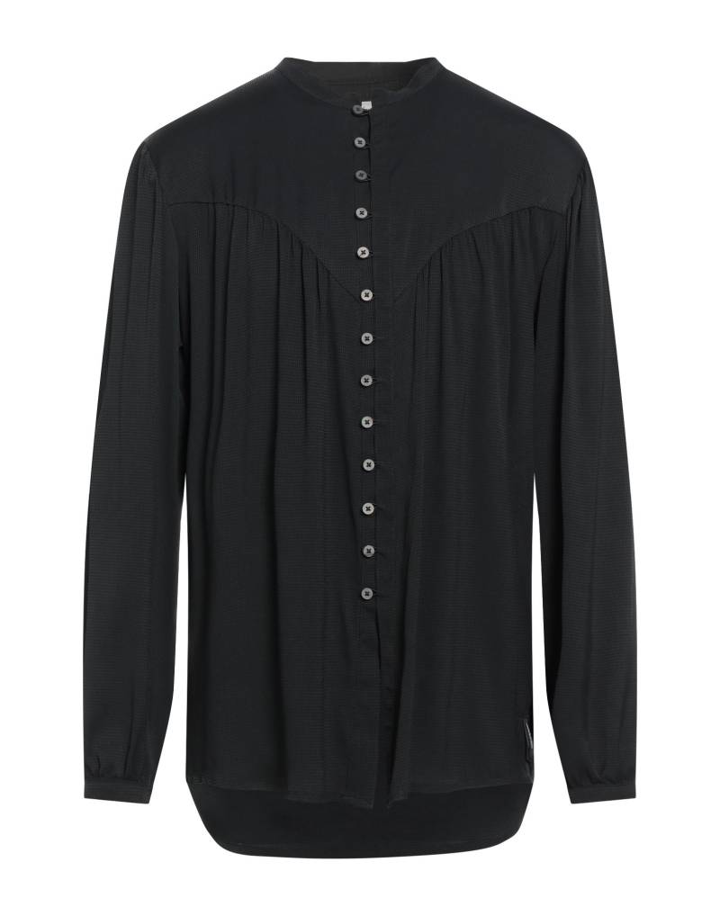 NOSTRASANTISSIMA Hemd Herren Schwarz von NOSTRASANTISSIMA