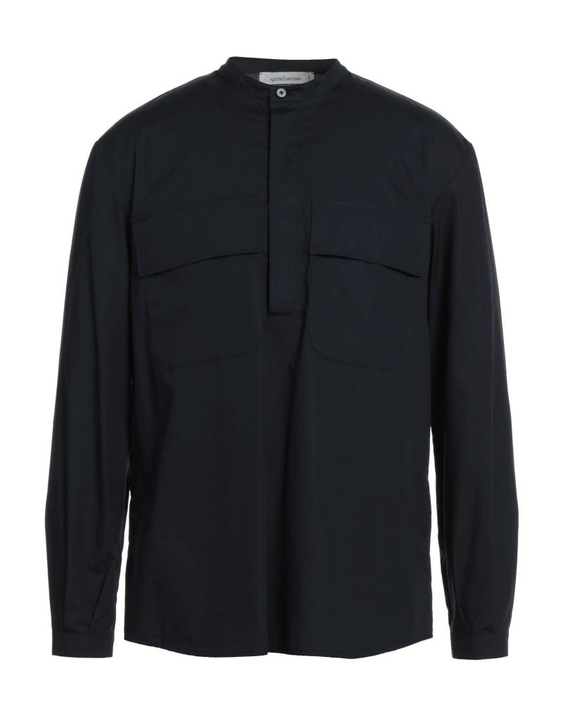 NOSTRASANTISSIMA Hemd Herren Schwarz von NOSTRASANTISSIMA