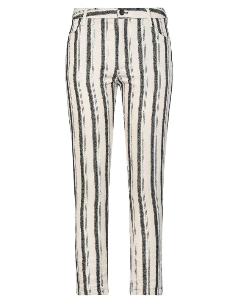 NOSTRASANTISSIMA Hose Damen Elfenbein von NOSTRASANTISSIMA