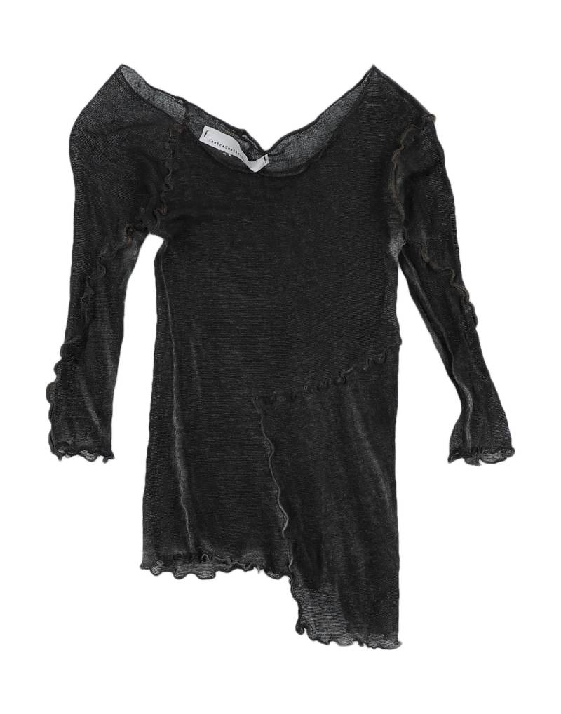 NOSTRASANTISSIMA Pullover Kinder Braungrau von NOSTRASANTISSIMA