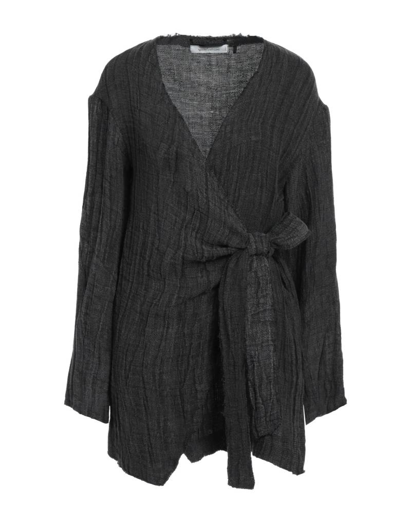 NOSTRASANTISSIMA Strickjacke Damen Braungrau von NOSTRASANTISSIMA