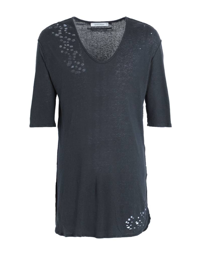 NOSTRASANTISSIMA T-shirts Herren Braungrau von NOSTRASANTISSIMA