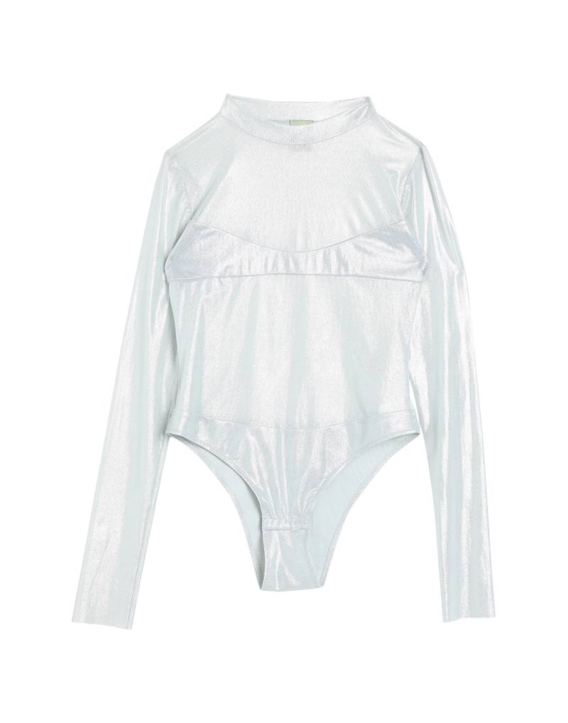 NOT AFTER TEN Bodysuit Damen Silber von NOT AFTER TEN