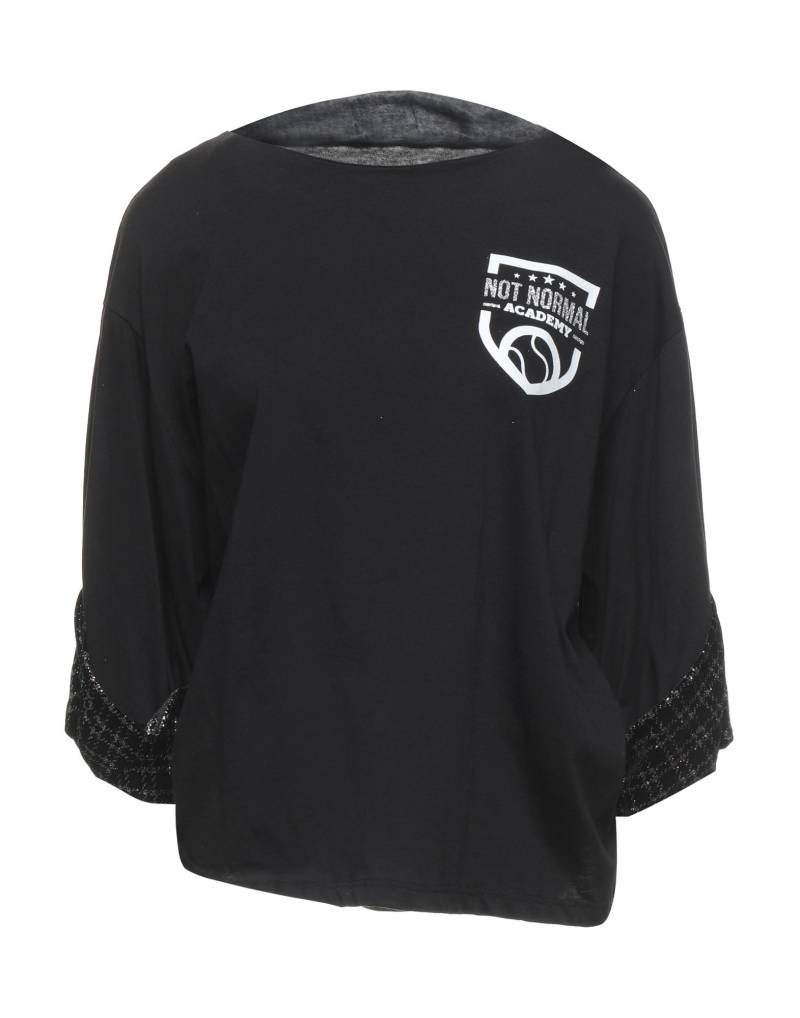 NOT NORMAL T-shirts Damen Schwarz von NOT NORMAL