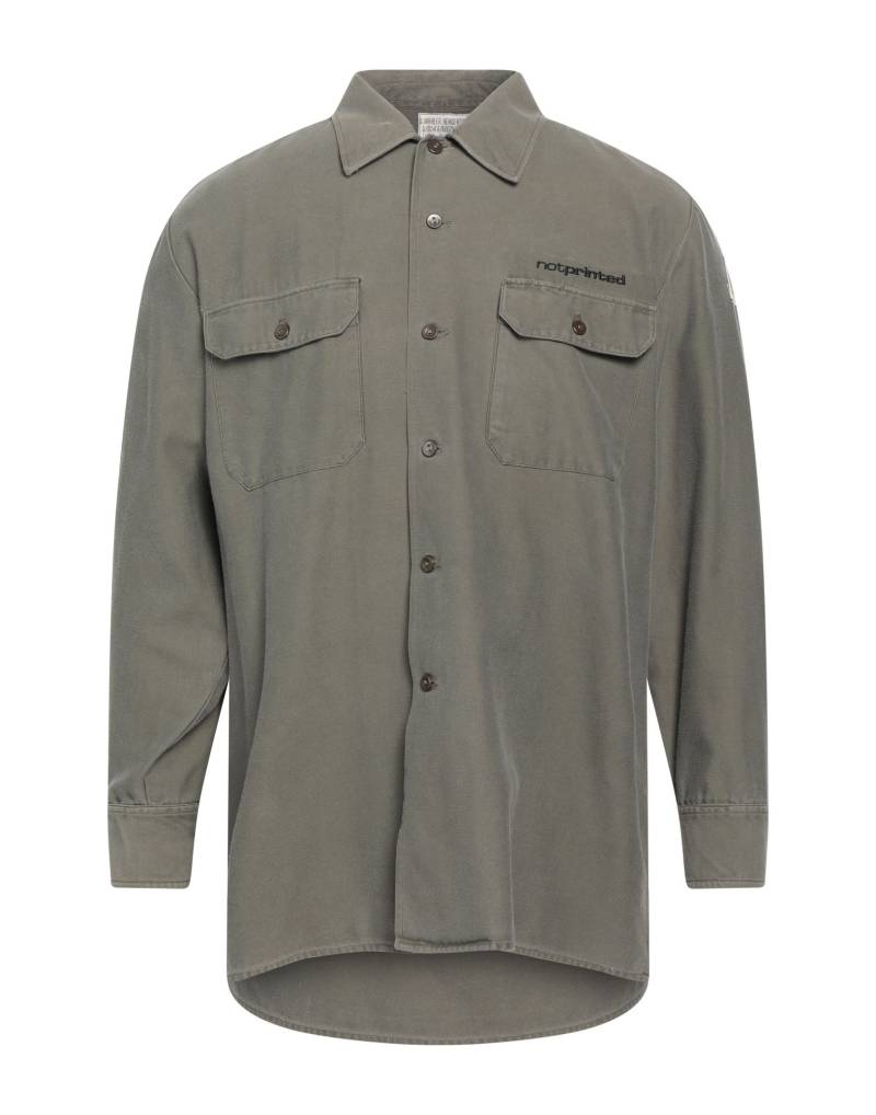 NOT PRINTED Hemd Herren Militärgrün von NOT PRINTED