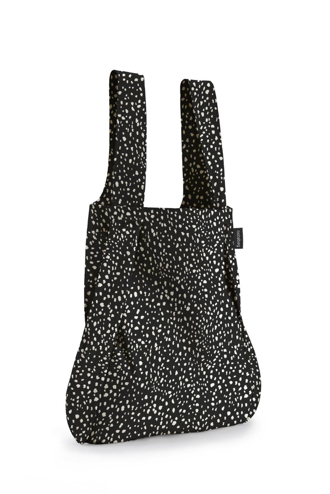 NOTABAG - Falt Shopper Notabag Black Sprinkle Schwarz von NOTABAG