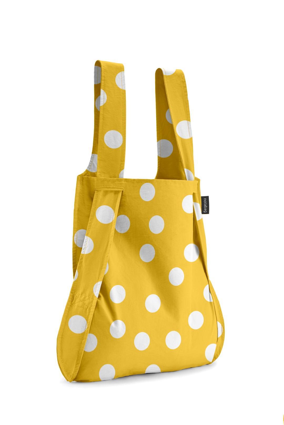 NOTABAG - Falt Shopper Notabag Golden Dots Gelb von NOTABAG