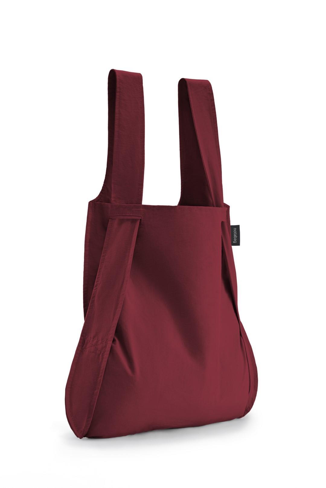 NOTABAG - Falt Shopper Original Wine Red Dunkelrot von NOTABAG