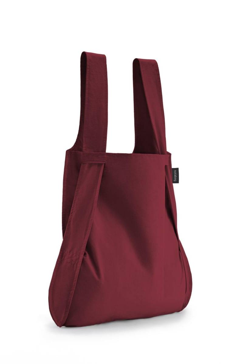 NOTABAG - Falt Shopper Original Wine Red Dunkelrot von NOTABAG