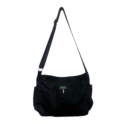 NOTAG Umhängetasche Damen, Leichte Schultertasche Wasserdicht Nylon Handstache Crossbody Bag Grosse Kapazität Messenger Bag von NOTAG