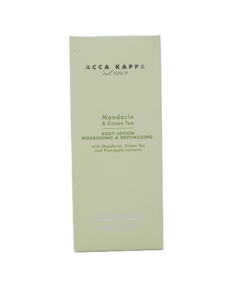 NOTE Bodylotion Acca Kappa Mandarin & Green Tea Body Lotion 300 ml von NOTE