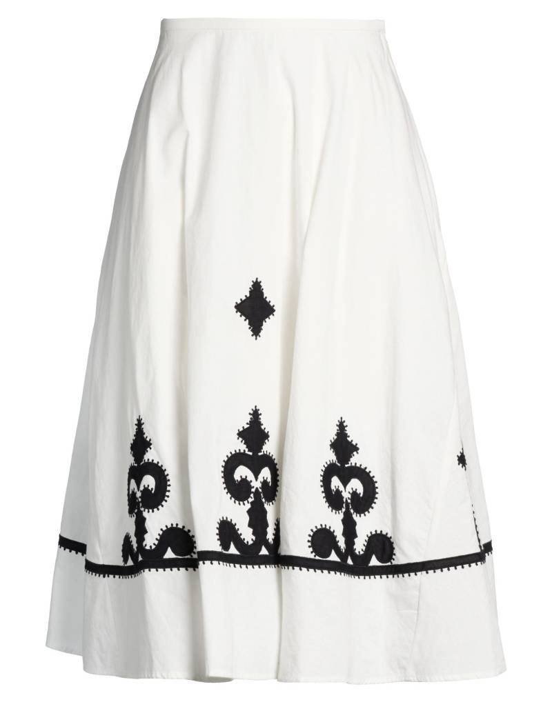 NOTHSY Midi-rock Damen Weiß von NOTHSY