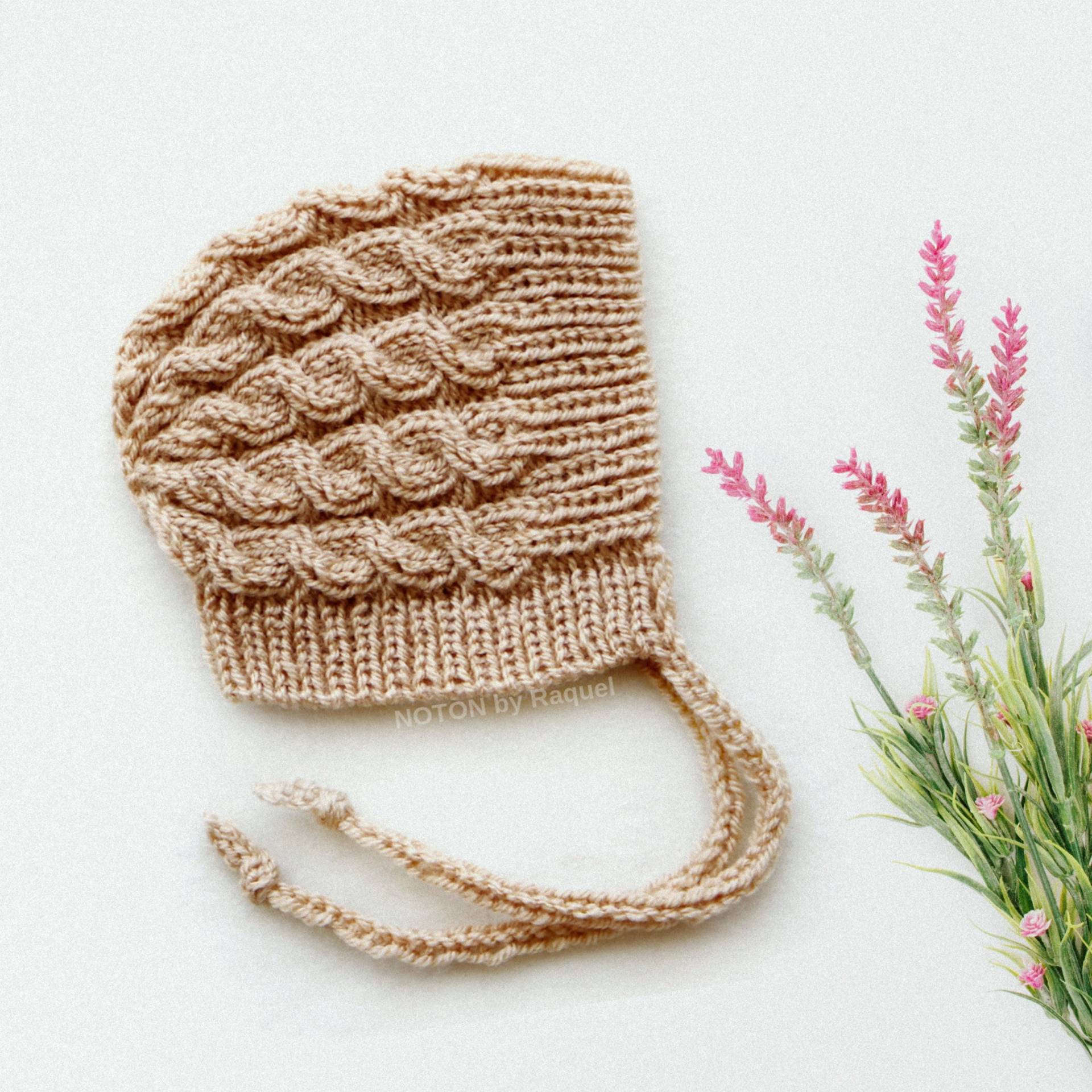 Beige Winter Baby Mütze, Von Noton By Raquel Für Kids von NOTONbyRaquelKIDS