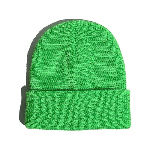 NOTRYA Wintermütze Reflektierende Beanie-Mütze Herbst Warme Frauen Strickmützen Outdoor Cold Proof Classic Thick Knit Skull Cap Geschenke schön von NOTRYA