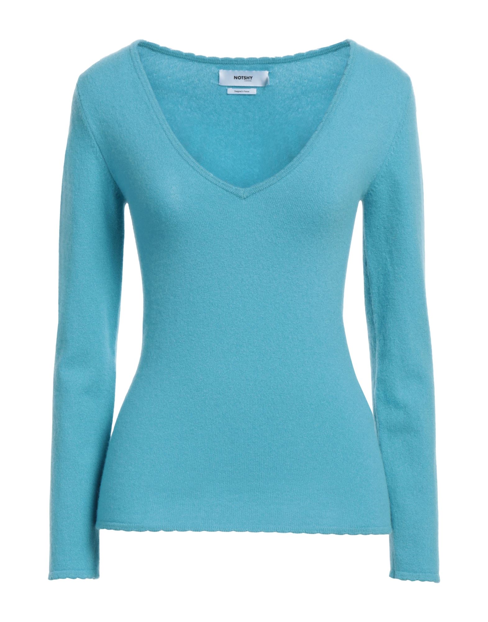 NOTSHY Pullover Damen Azurblau NOTSHY Pullover Damen Azurblau von NOTSHY