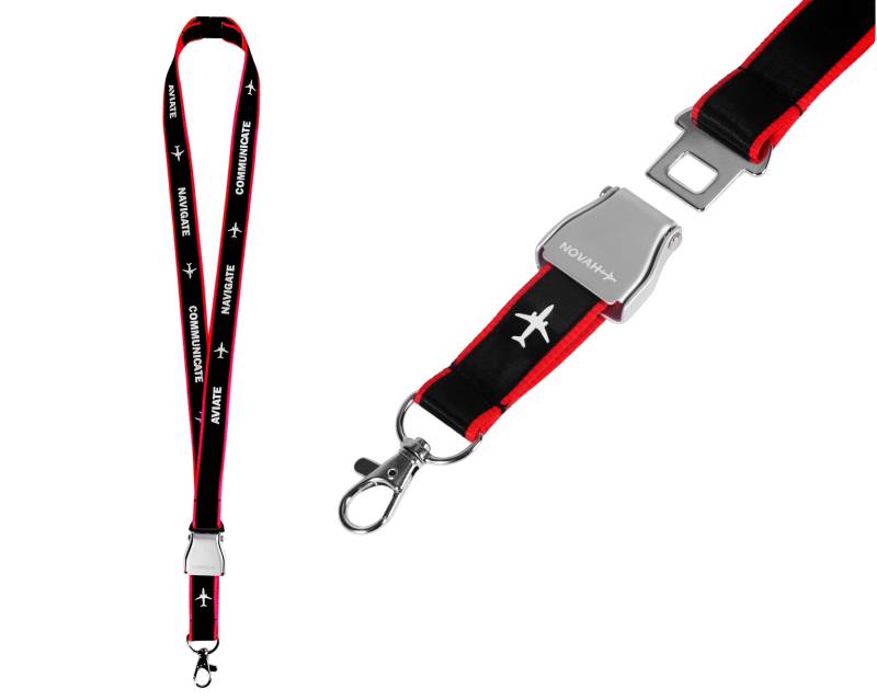 Pilot Lanyard Aviate-Navigate-Communicate Pilot Lanyard Aviate-Navigate-Communicate von NOVAHPILOTSTORE