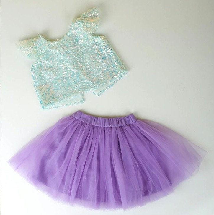 Kleines Mädchen Ballerina Lila Kleid Blumenmädchen Prinzessin Elfenbein Pailletten Tutu Hell Geburtstag Baby Boho Funkelnden Kinder von NOVAKIDSshop