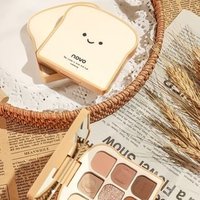 NOVO - 9 Colours Soft Toast Eyeshadow Palette - 3 Shades 3# Dreamy Fog - 10g von NOVO