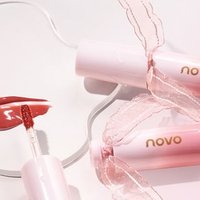 NOVO - Aqua Glow Ribbon Lip Gloss - 6 Colors 321# Rose Tea - 3.5g von NOVO