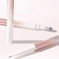 NOVO - Dual Head Aegyosal Eyeshadow Pen - 3 Shades 02# Pastel Purple + Pink (550mg + 100mg) von NOVO